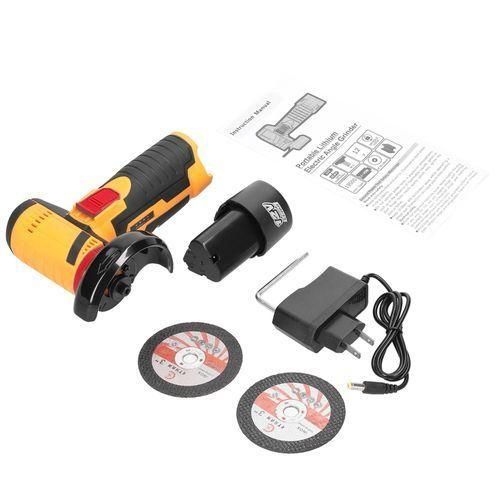 12V 19500rpm Handheld Electric Grinding Tool - UK - Yellow/Black