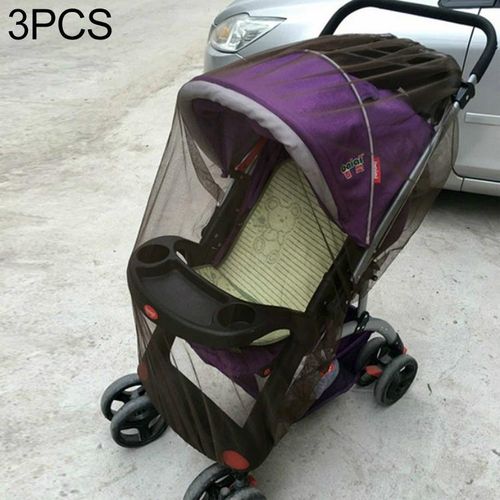 3 PCS 150cm Baby Pushchair Mosquito Insect Shield Net Safe Infants