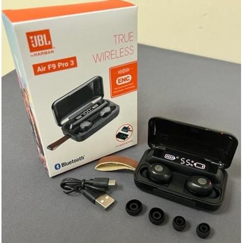 Classic Wireless Audio Receivers With Banga Bass Pro F9+ - Black