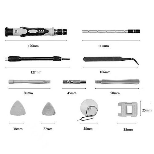 115  Piece Set Of Multifunctional Precision Screwdrivers