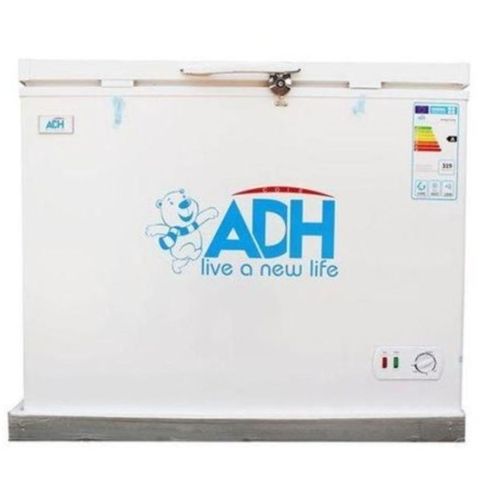 ADH 350 Liters Defrost Chest Deep Freezer (Sliding Door)- White