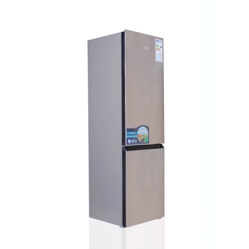 SPJ 399L Double Door Bottom Freezer (Defrost)  - INOX