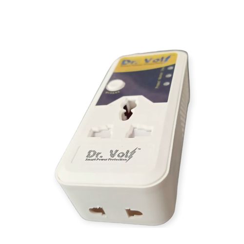 Power Voltage ProtectionTv Fridge Appliances Guard - White