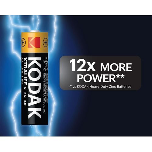 Kodak AAA Extralife Alkaline Battery (Pack Of 12)