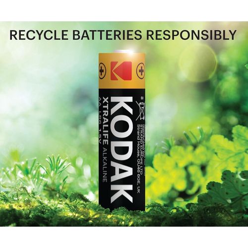 Kodak AAA Extralife Alkaline Battery (Pack Of 12)