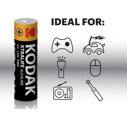 Kodak AAA Extralife Alkaline Battery (Pack Of 12)