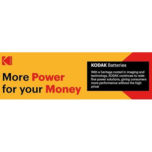 Kodak AAA Extralife Alkaline Battery (Pack Of 12)