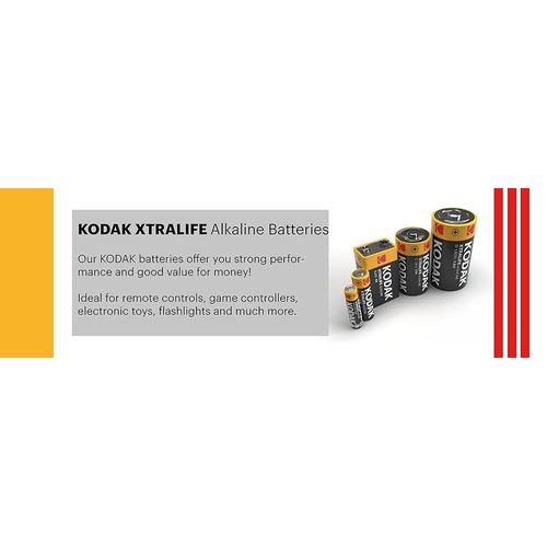 Kodak AAA Extralife Alkaline Battery (Pack Of 12)