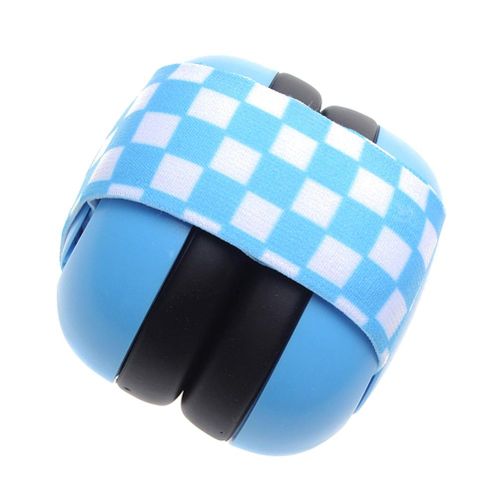 Baby Ear Protection Anti-noise Earmuffs Noise Reduction Headphones with Elastic Band New,Blue NO5116