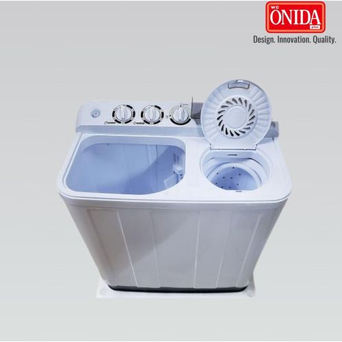 Onida Plus 5kg Twin Tub Washing Machine - White.