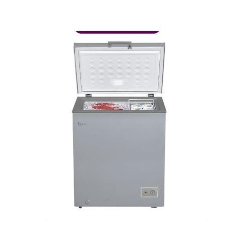 Roch 180 Litres Defrost Deep / Chest Freezer RCF-180-B(Sliding Glass) - Grey