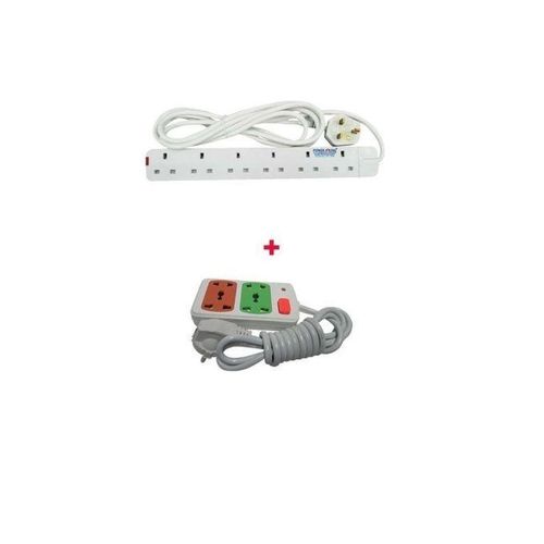 Other Power King 6 Way Extension With A Free Small Power Extension