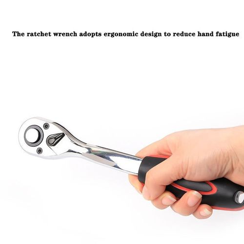 46pcs Ratchet Wrench Socket Professional Auto Repair Combination Kit