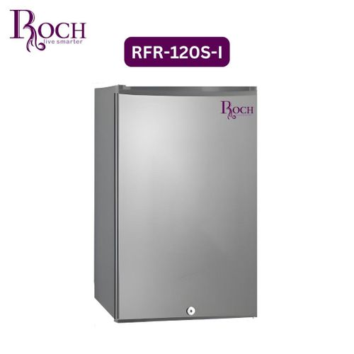 Roch 120 Liters Single Door Refrigerator - Silver (2YRs WRTY)