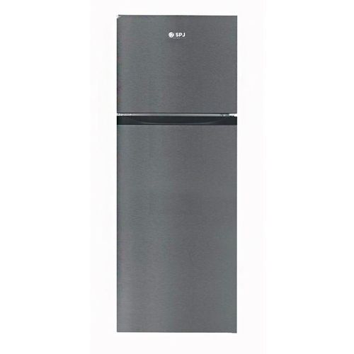 SPJ 160 Liters Defrost Double Door Top Freezer Fridge &ndash; Silver &ndash; (5 YR WRNTY)