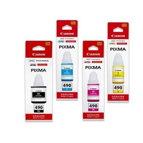 Canon Pixma 490 Ink Bottles 490 all colors for G2411 and G series -Multicolor
