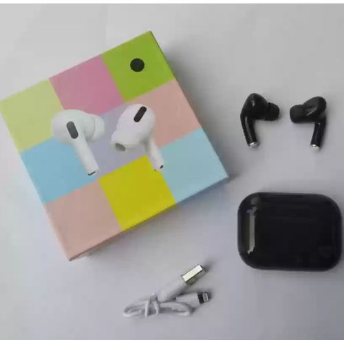 TWS Banga Bass Earpods With Free Wired Oriamo Earphones - Black