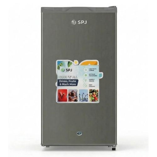 SPJ 120 Liters Single Door Refrigerator  - Silver (3YRs WRTY)