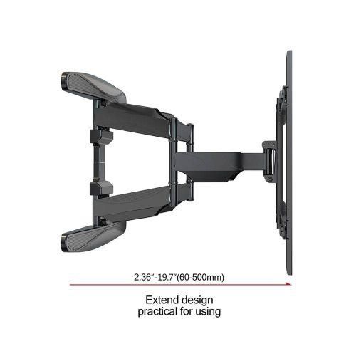 V STAR Full Motion Cantilever Adjustable Tv Wall Mount 32 To 65 Inches - Black