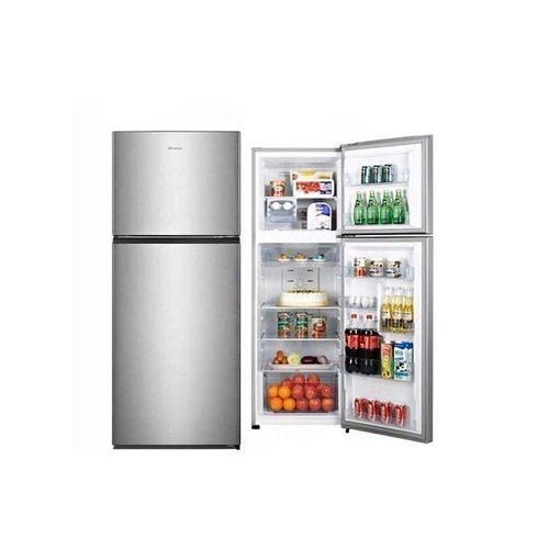 Hisense 200 Liters Double Door Fridge (DEFROST) - Silver 3 Years Warranty