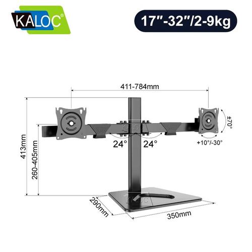 Monitor Arm Computer Monitor Desk Mount Arm For Laptop Gas Spring  Tv Or Computer Cart  Dual Monitor Arm Stand Mount Double PC LCD Computer Screen Desk Gaming Ergonomic Adjustable Full Motion Monitor