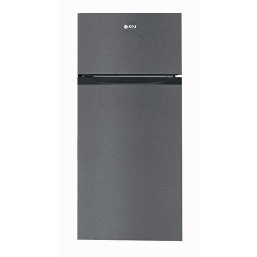SPJ 140 Liters Double Door Top Freezer Fridge &ndash; Silver &ndash; (5 YR WRNTY)