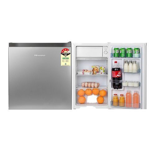 Hisense 60 Liters Single Door Refrigerator - Silver 3Yrs Wrnty