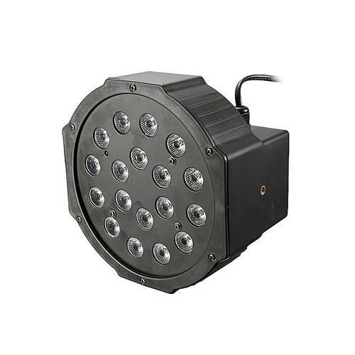 RGB LED Stage Light Par DMX-512 Light Laser Projector Party DJ Light - Black