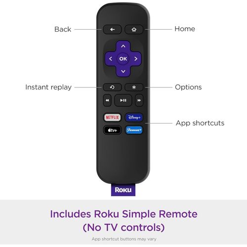 Roku  Express HD Streaming Device - Black