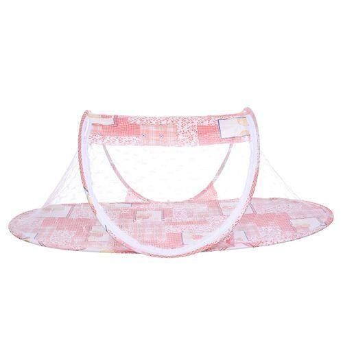 Baby Crib Netting Portable Foldable Tent Bed Mosquito Newborn Sleep Netting Travel Play Orange
