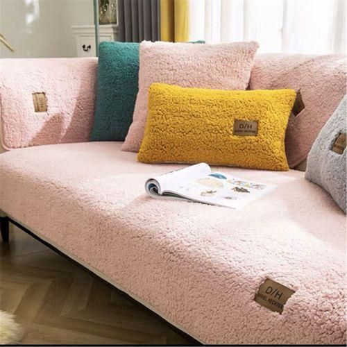 Autumn Winter Thick Sofa Couch Cover Living Room Pad Cushion Mat Household DecorGreen