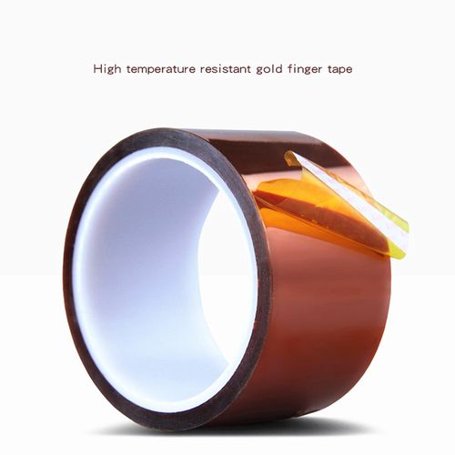1PCS 50MM X 33Meter One-side Self-adhesive High Temperature Heat Resistant Polyimide Tape For BGA Reworks