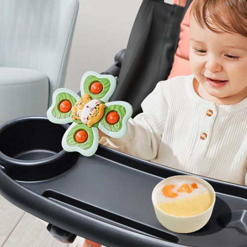 Universal Baby Stroller Tray Safe ABS Material 360 Degree Rotating Tray for Kids Eating or Playing NO5295