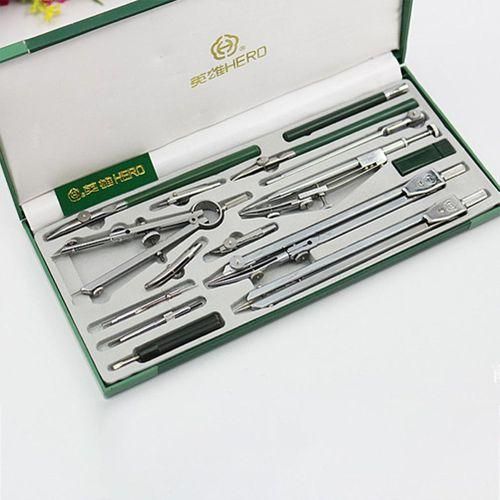 15pcs Professional Pencil Compass Set Drawing Tool