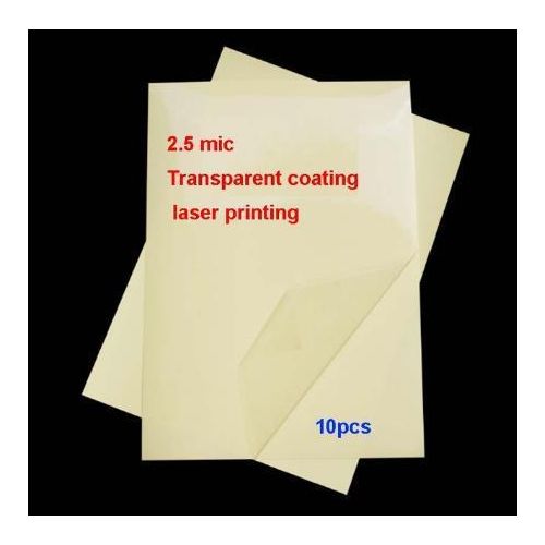 Waterproof And -Proof A4 Pet Transparent Self-Adhesive Film-Laminated Label Sticker Inkjet Printer Blank Paper