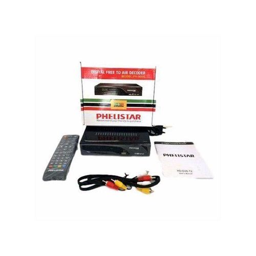 Phelistar Digital Free To Air Decoder PH-9008- Black