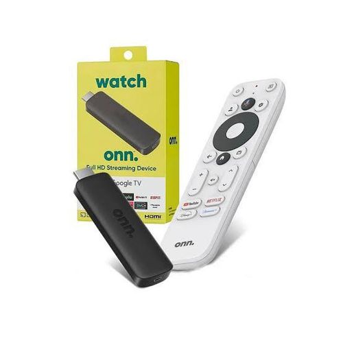 Google Onn Android TV Full HD Streaming Device Black