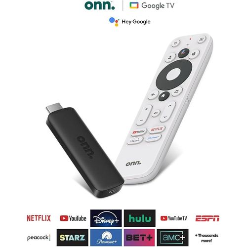 Google Onn Android TV Full HD Streaming Device Black
