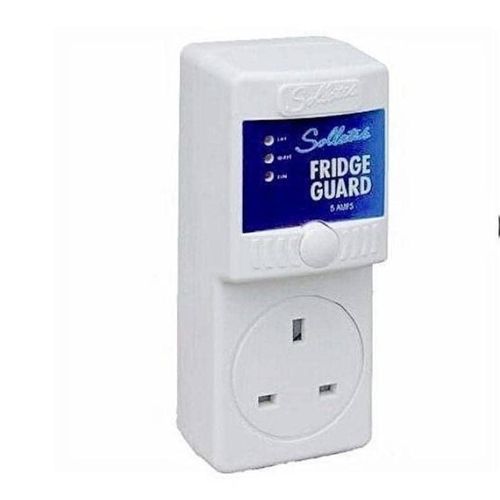 Power King 13A & Fridge Guard, white