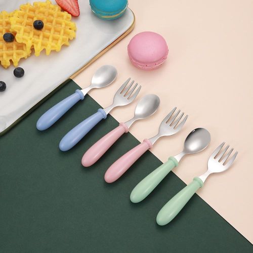 Stainless Steel Children's Dinnerware Set with Durable Stainless Steel Tableware Meet All Your Cooking Needs NO5302