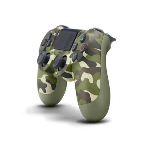 Army Design PS4 Dual Shock Bluetooth Wireless Controller - Green
