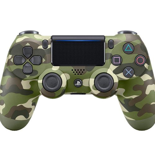 Army Design PS4 Dual Shock Bluetooth Wireless Controller - Green