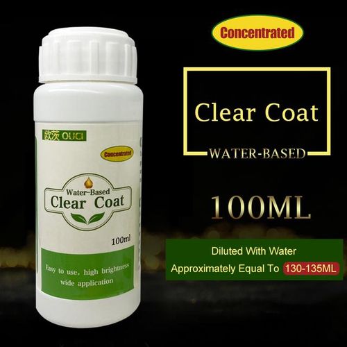 100ml Gilding Glue Varnish Water-Based Clear Coat Paint For Protection Mix With Pearl Powder Glitter Powder Decoration