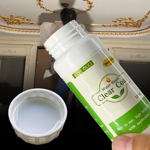 100ml Gilding Glue Varnish Water-Based Clear Coat Paint For Protection Mix With Pearl Powder Glitter Powder Decoration