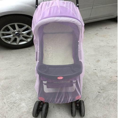 3 PCS 150cm Baby Pushchair Mosquito Insect Shield Net Safe Infants Protection Mesh Stroller Accessories Mosquito NetWhite