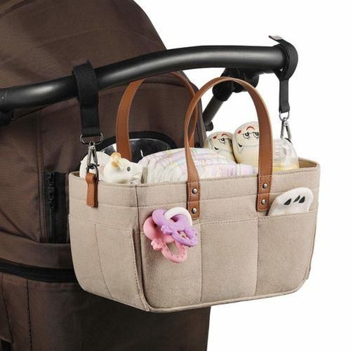 Baby Felt Storage Nursery Organizer Basket Infant Diaper Ba NO5119