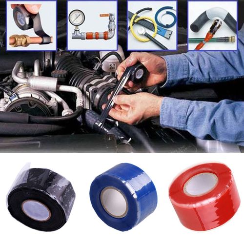 Silicone Rubber Self Fusing Tape Insulation Tape For Nautical Rigging, Metal Equipment, Power System Emergency Repair Q1