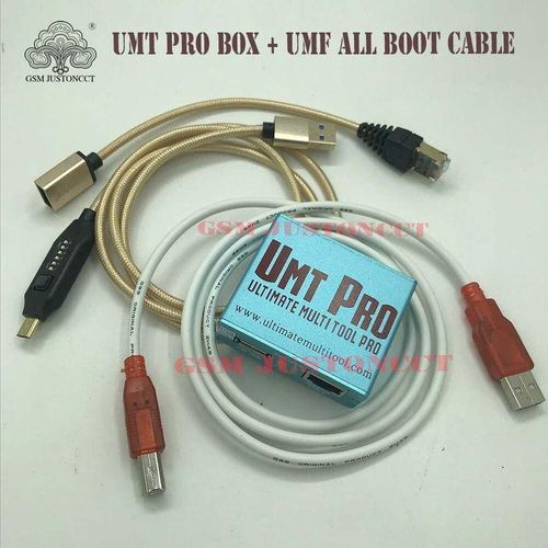New Original Edition UMT Pro2 BOX /Ultimate Multi Tool UMT+AVB 2 In 1 BOX + UMF ALL Boot One Cable + UMT EMMC ISP ADAPTER