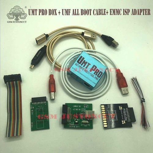 New Original Edition UMT Pro2 BOX /Ultimate Multi Tool UMT+AVB 2 In 1 BOX + UMF ALL Boot One Cable + UMT EMMC ISP ADAPTER