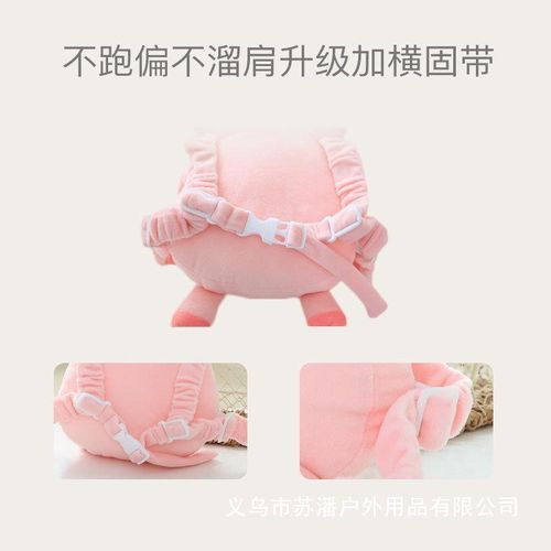 New Baby Toddler Headrest Anti-Fall Cap Baby Toddler Head Protection Pad Breathable Anti-Fall Pillow